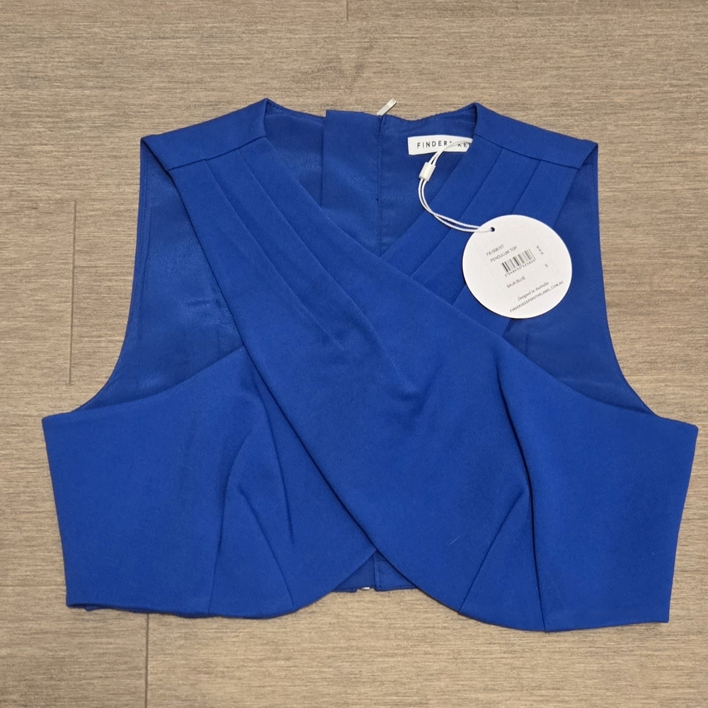 FINDERS KEEPERS Blue Women's Top